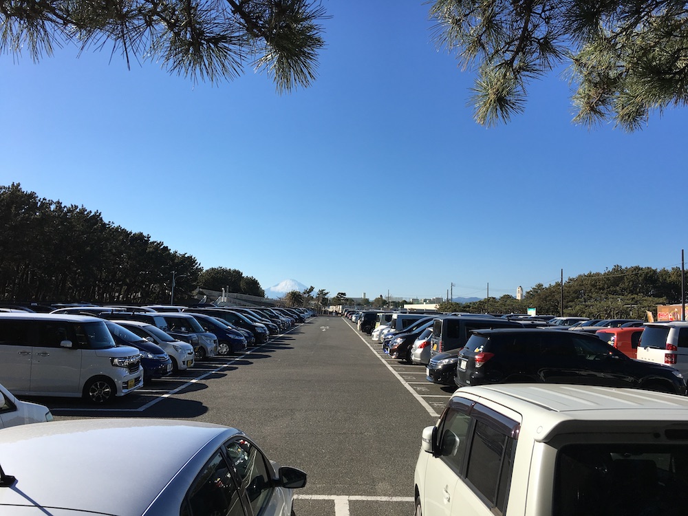 辻堂海浜公園 西駐車場