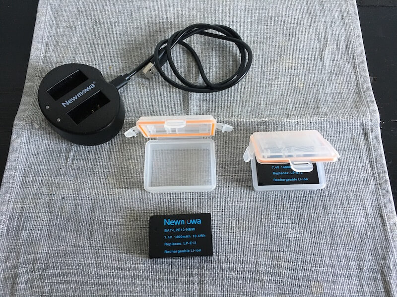 EOS Kiss M バッテリー