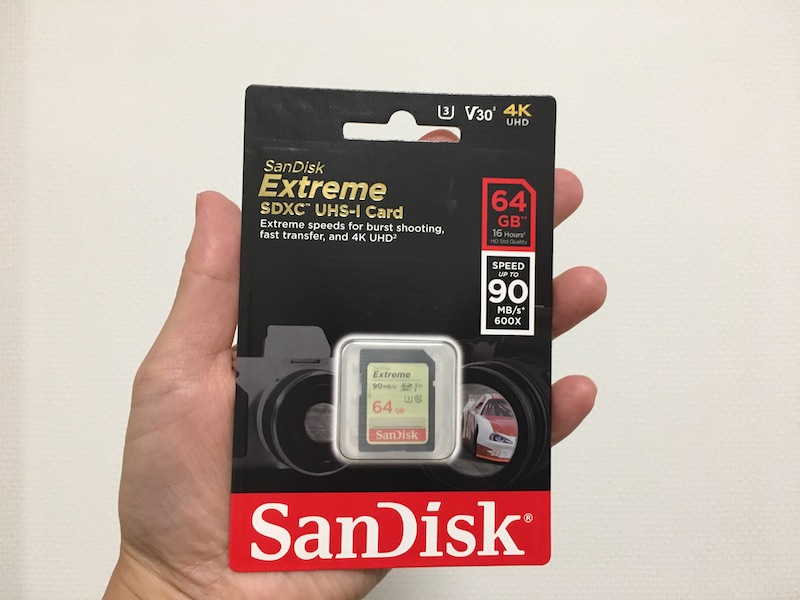 SanDisk（サンディスク）SDXCカード 64GB