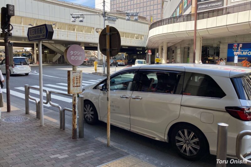 JR横浜線町田駅北口 町田マルイ前タクシー乗り場