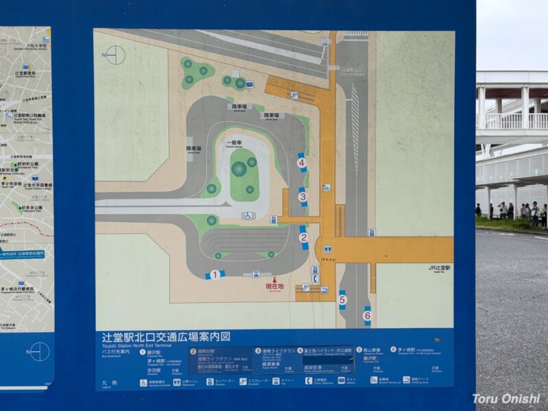 辻堂駅北口 バス乗り場 タクシー乗り場